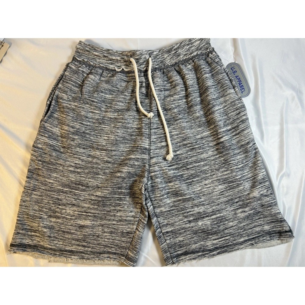 U.S Apparel Men's Gray Heather Lounge Shorts Hamstrings Size Large NWT Casual